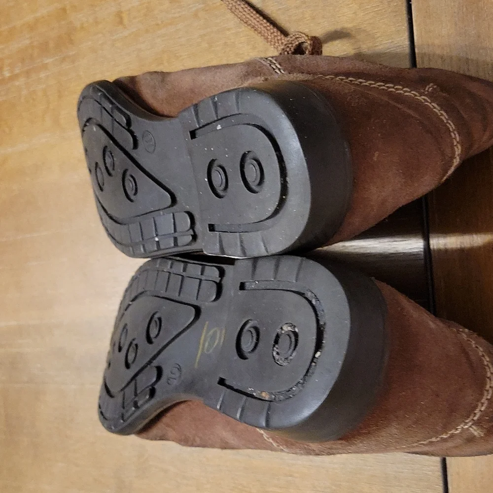 VINTAGE FAYVA SUEDE RIDING BOOTS - Picture 6 of 13